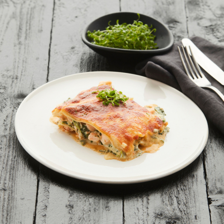 Zalmlasagne