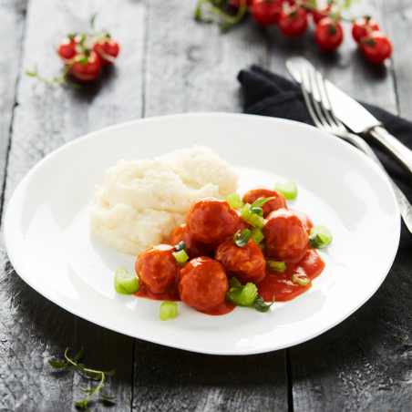Balletjes in tomatensaus