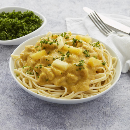 Pasta, verse groenten,...