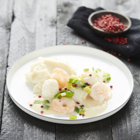 Tongrolletjes, scampi\'s,...