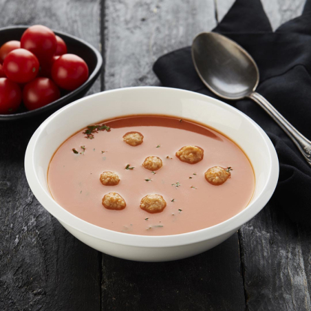 Tomatensoep met balletjes