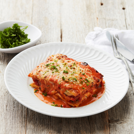 Lasagne met gegrilde verse...